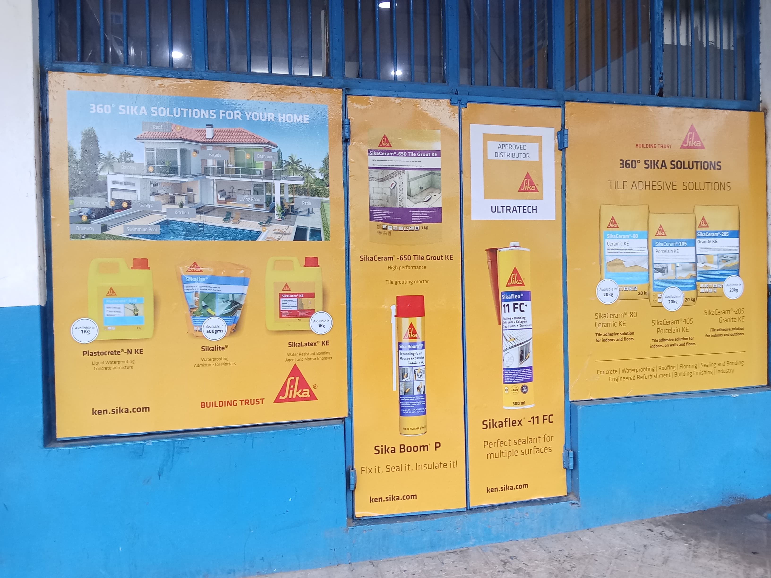 Adhesive Posters